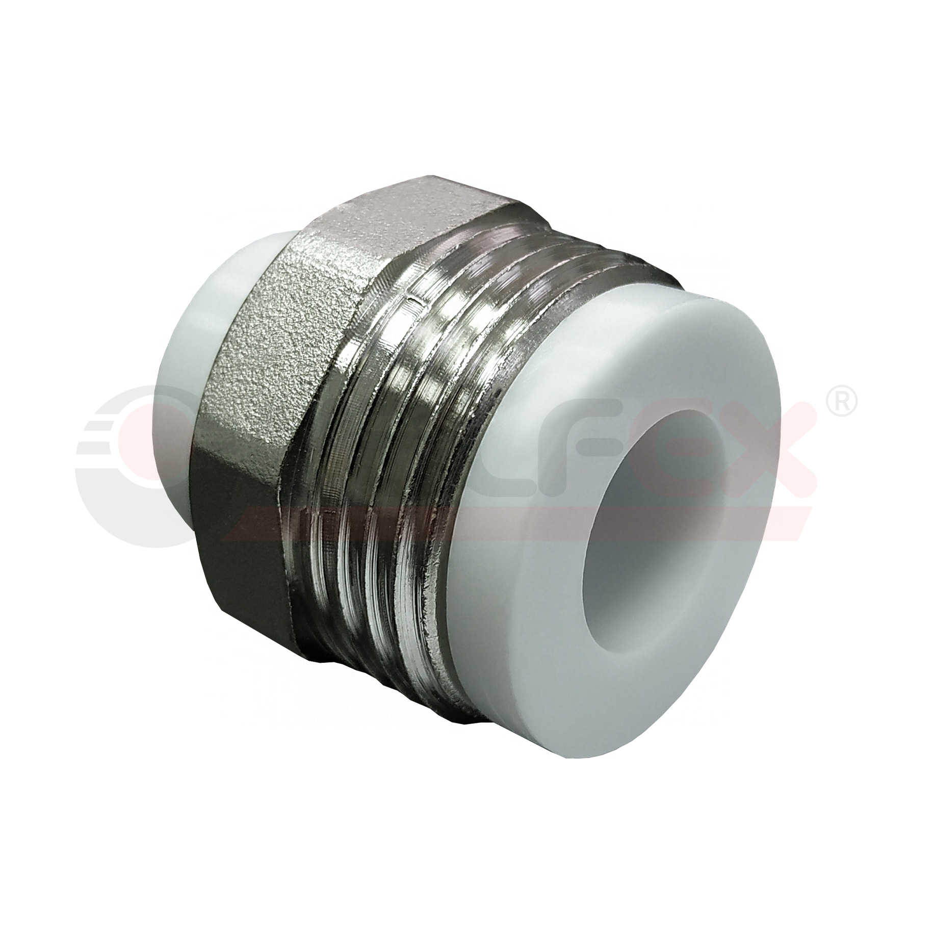 10134025Г Valfex Штуцер с наружной резьбой 