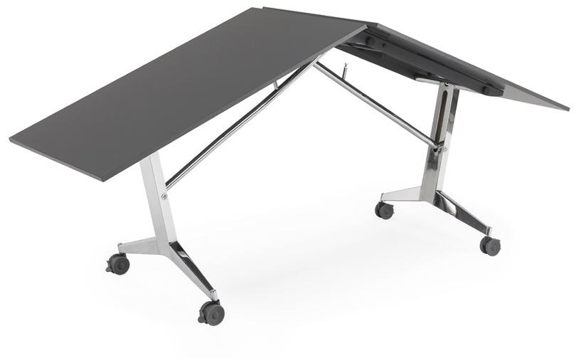 Mara Прямоугольный складной стол на колесиках  294  - Вид №6