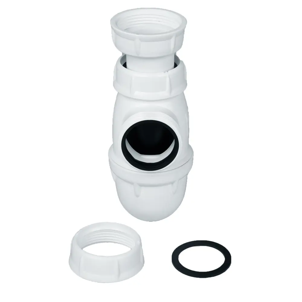 Сифон для мойки SAS без выпуска слив d 40 мм пластик STLM-2045007 - Вид №1