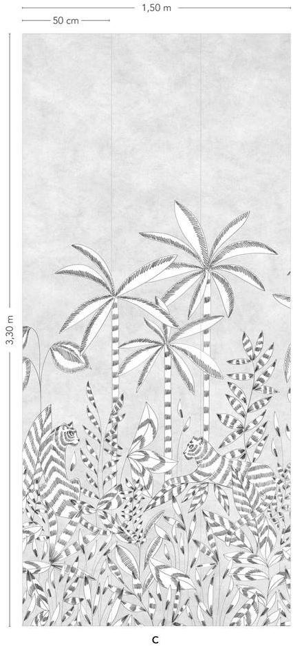 Isidore Leroy Тропические обои на флизелиновой бумаге sun-id-1363929 - Вид №20