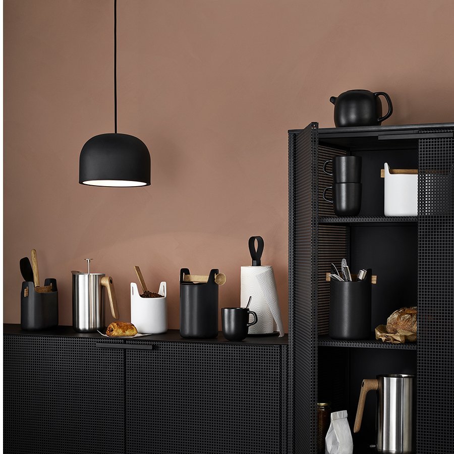 Банка с крышкой и с ложкой 15 см белая Toolbox EVA SOLO  00-3872318 Белый  - Вид №1