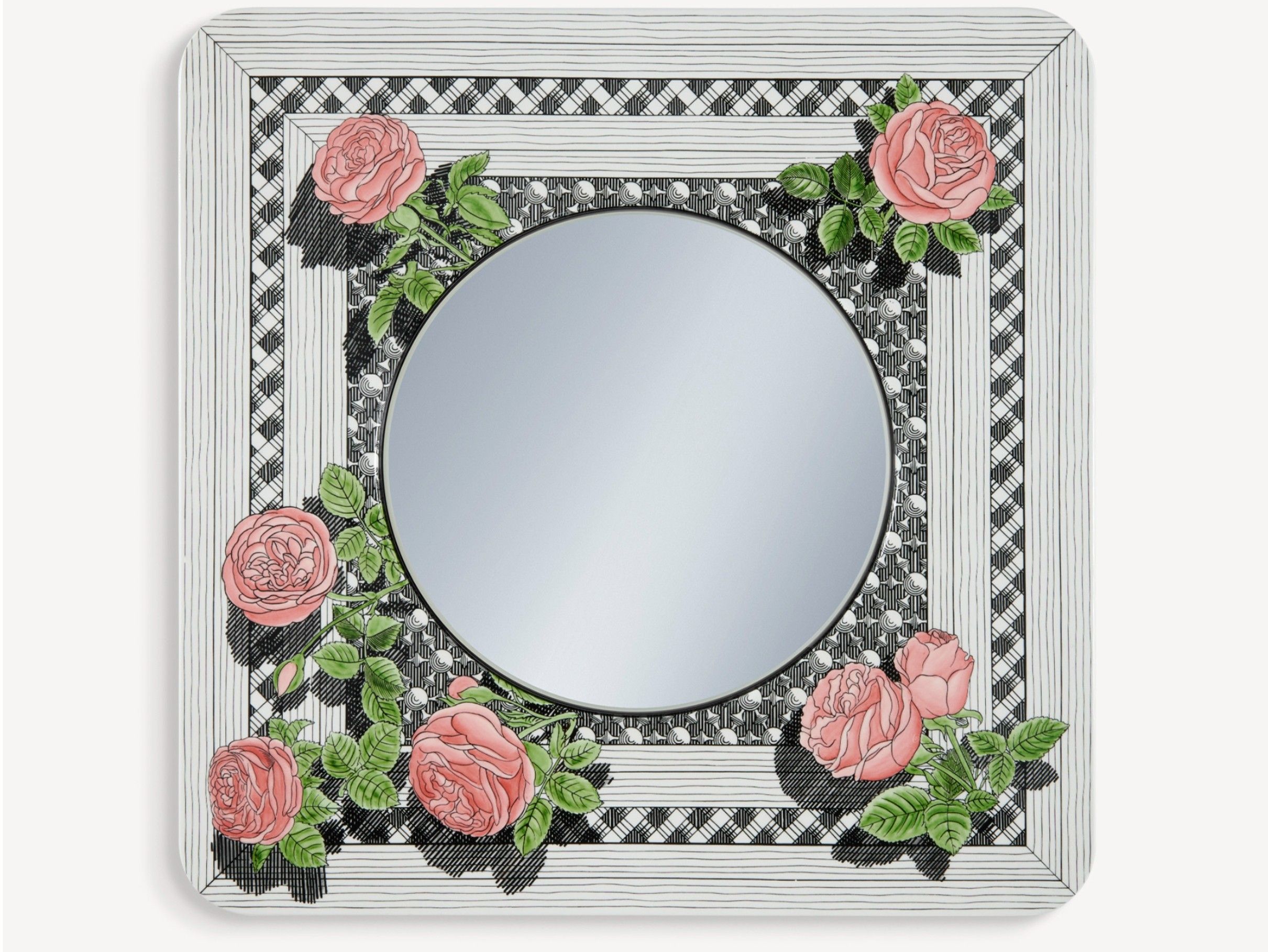 Зеркало в рамке Fornasetti Musciarabia con rose ARCH-00112789