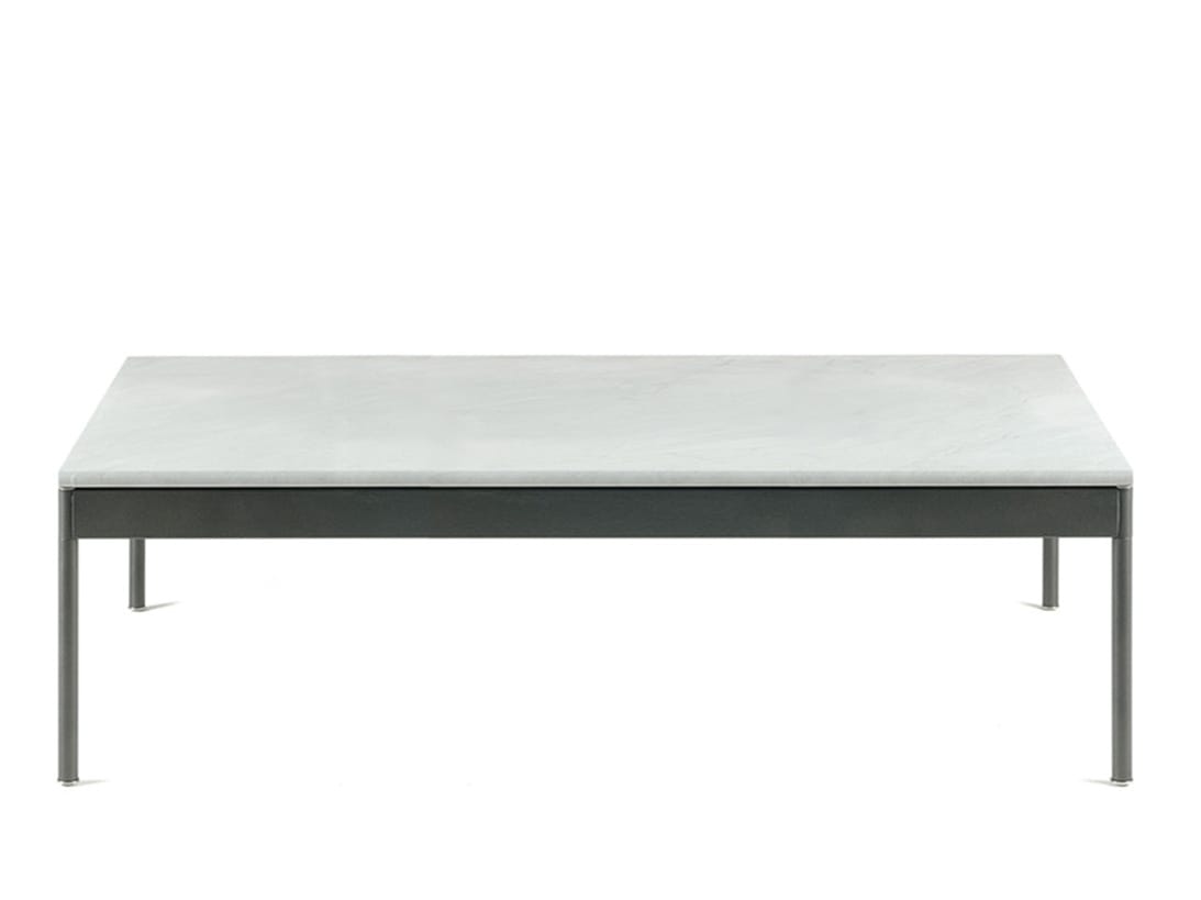 Каменный прямоугольный садовый столик RODA корзина ARCH-00045780 - Вид №1