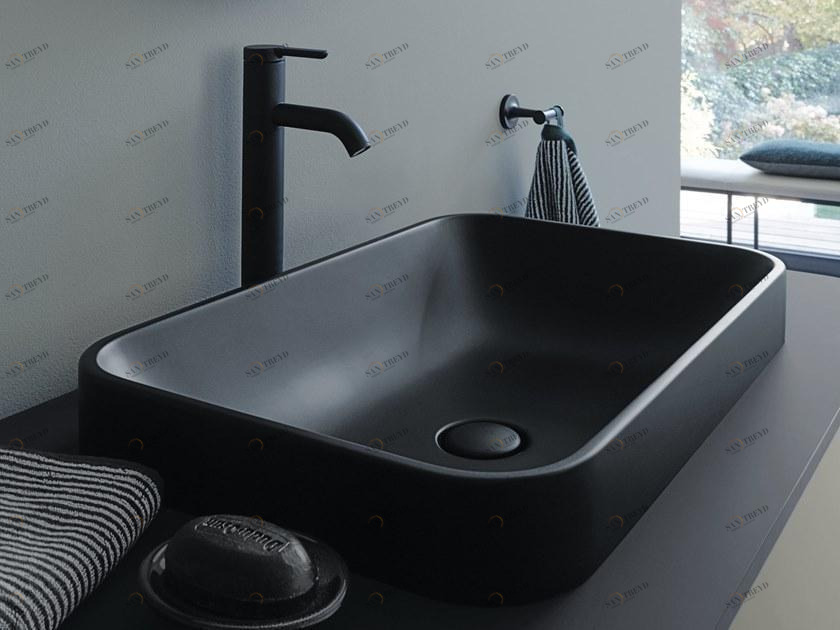 235960 Накладная раковина на столешницу  овальная Duravit Happy D.2 Plus