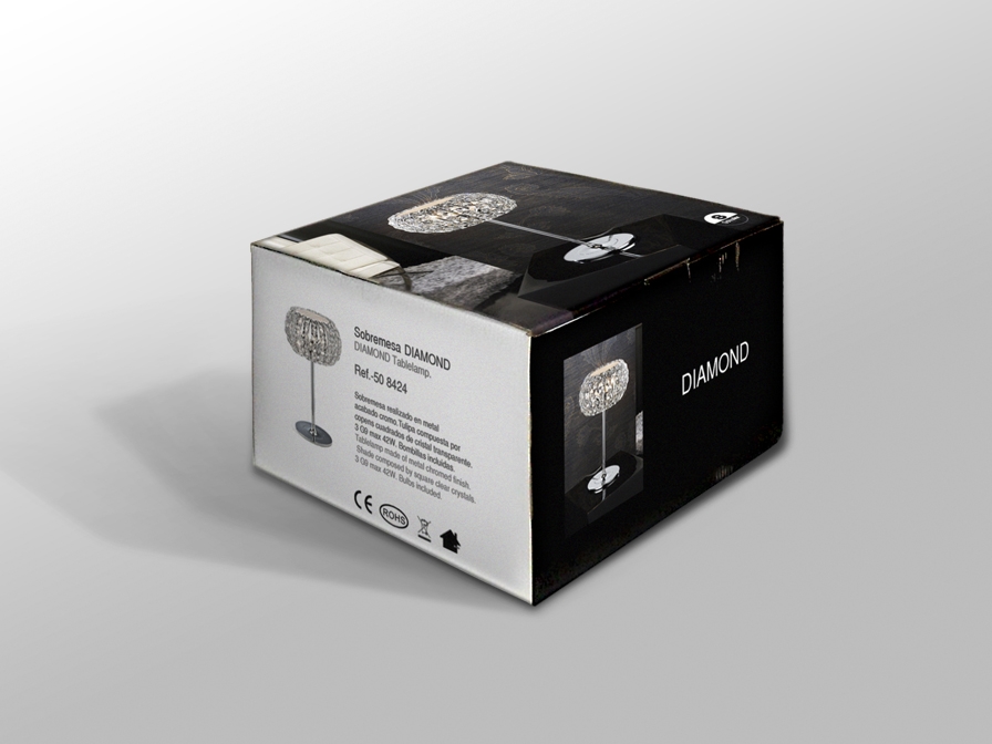 074418 Настольная лампа 3L Schuller Diamond - Вид №1