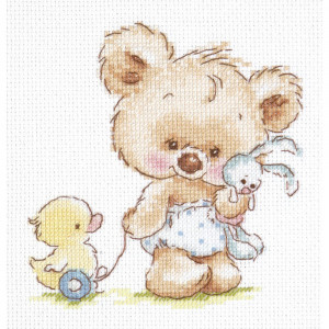 017-15 Это всё моё! Набор для вышивания Чудесная Игла 13 х 13 см Чудесная игла