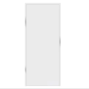 91979931 Дверь скрытая Velldoris Invisible глухая 200x80см цвет белый никель с замком и без петель STLM-1381461