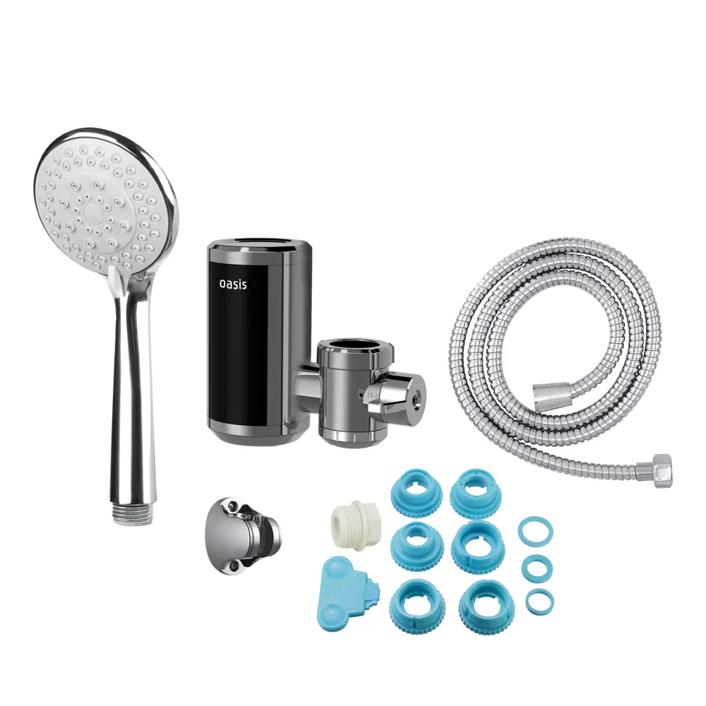 Проточный водонагреватель Oasis NS с душевой лейкой - мгновенная горячая вода 89347195 STLM-0806302 - Вид №1