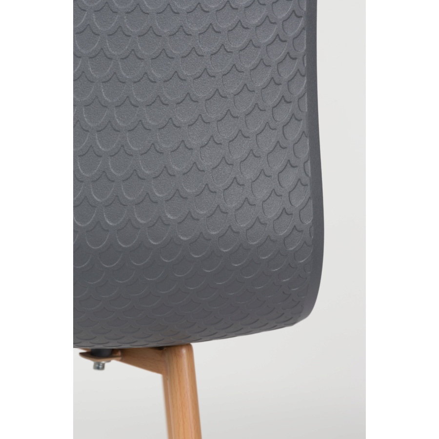 Стул Leon серый White Label Living 1100305 - Вид №8