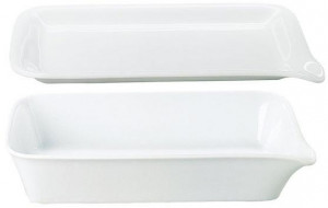 1UA269O9001UC Барбекю гриль + чашка пластины 28 х 19 см (белые дефекты с малыми) Kahla-porzellan