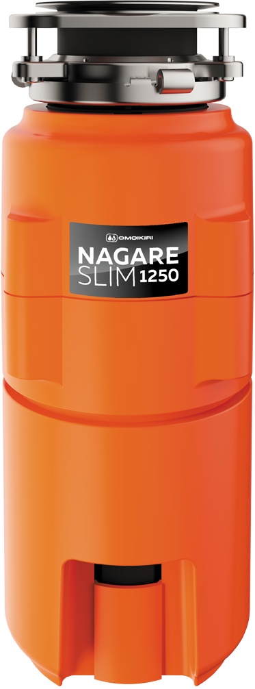 Измельчитель пищевых отходов Omoikiri Nagare Slim 1250 4995063 для кухонной мойки, постоянный магнит