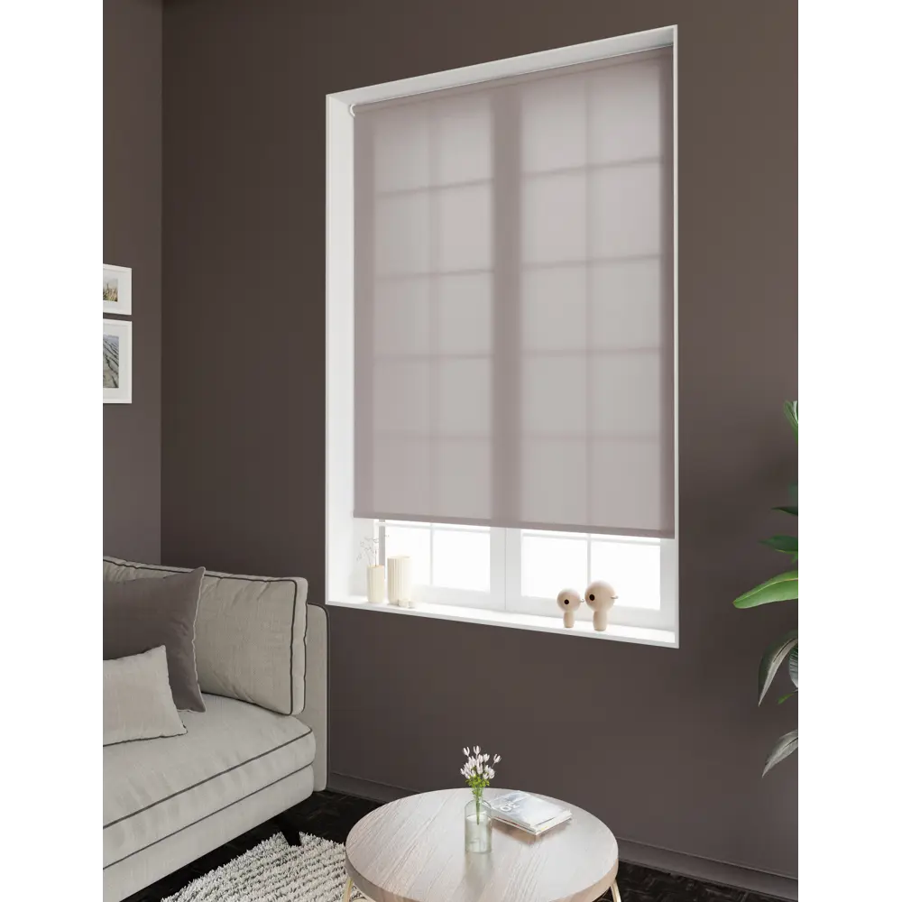 MIAMOZA Рулонная штора Astar бежевая для современного интерьера 89400809 STLM-1567346 - Вид №7