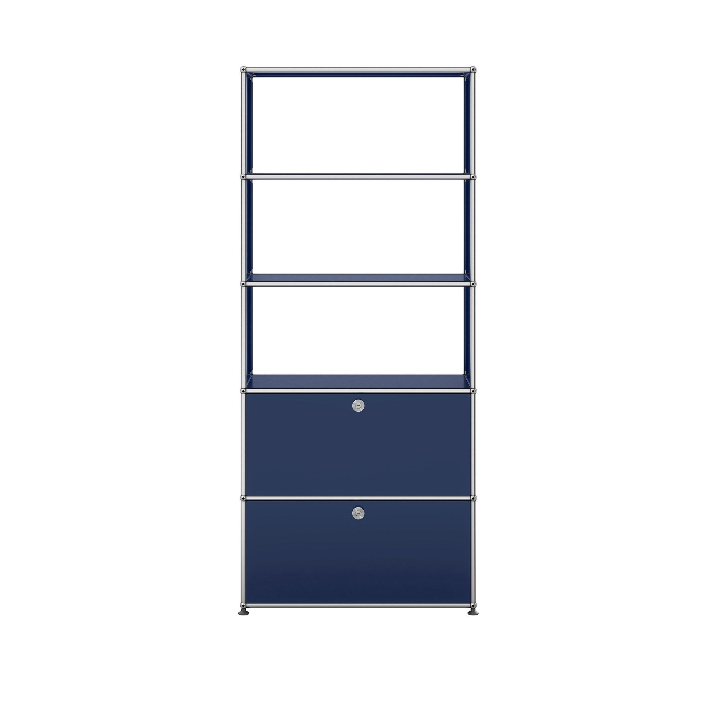 Модульный стальной книжный шкаф USM USM SELECTION ARCH-00010994 - Вид №4