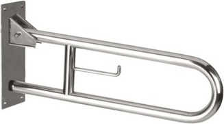 BG0800C Вертикальный поворотный поручень с яркой отделкой mediclinics 