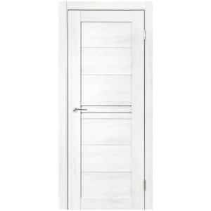 PORTIKA Межкомнатная дверь Моско 70x200 см в стиле орех лучистый айс 89422245