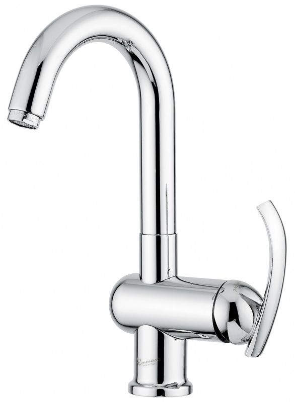 72073CR Высокий смеситель Ramses с донным клапаном для раковины, цвет хром EMMEVI