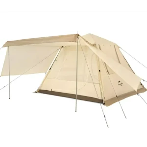 91020720 Палатка 3-х местная Naturehike Ango бежевый STLM-0954947