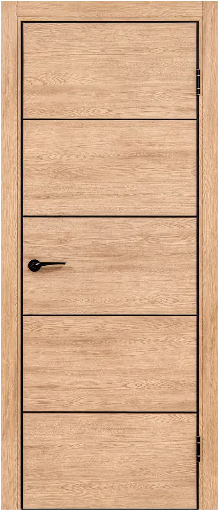 PORTIKA Борно 54 - Межкомнатная дверь из МДФ в цвете Органик Оак с фурнитурой 87418048