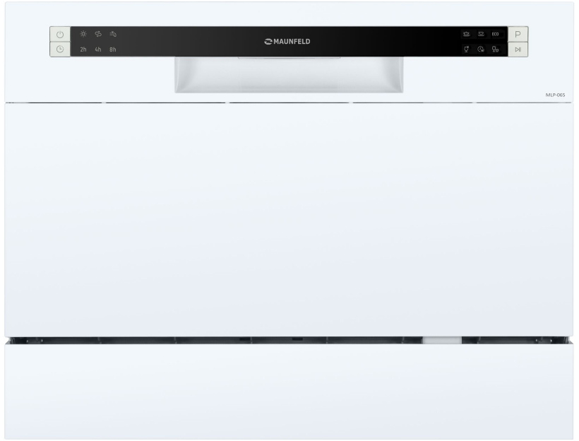 MLP 06S Посудомоечная бытовая машина mlp-06s/ • тип установки: отдельно стоящая компактная 55см • количество комплектов: 6 • управление: электронное с led индикацией • количество программ: 6 (интенсивная, стандартная, экономичная-есо, стекло, 9 0 минут, б Santreyd  - Вид №1