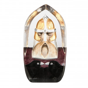 34303 Скульптура "Один", коричневый/бордо 120/220 мм Maleras