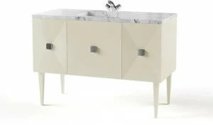 DWFI Отдельная лакированная тумба под умывальник с дверцами  00002198