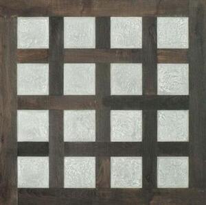 Модульный паркет Da Vinci Модульный паркет с камнем Винсдор Дуб Любая на выбор с брашью (Текстурированная) 800х800 мм.