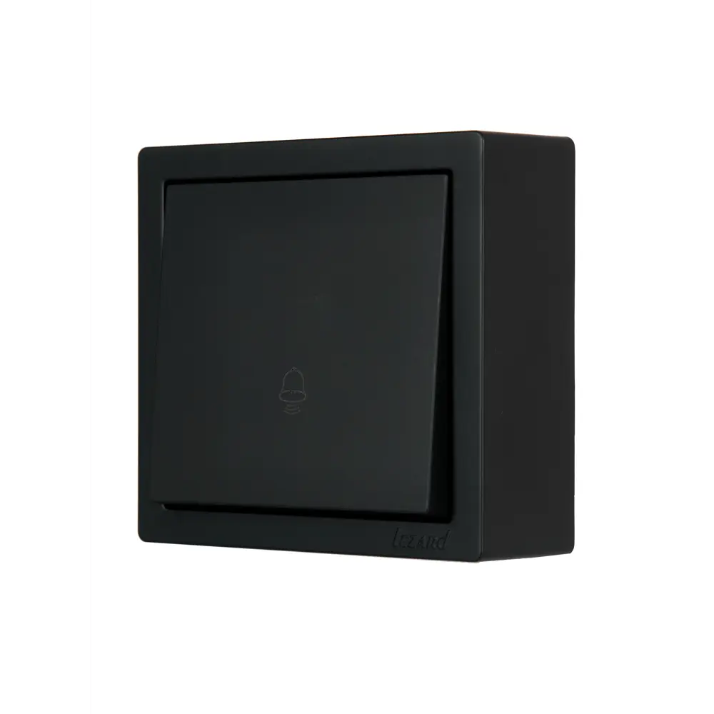 Lezard: проводная кнопка дверного звонка в бархатно-черном исполнении 89373137 STLM-1569068 - Вид №1