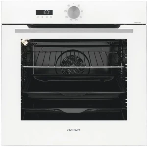 91248026 Электрический встраиваемый духовой шкаф Brandt BOH7532W 59.2x59.6x54.4 см цвет белый глянец STLM-1395775