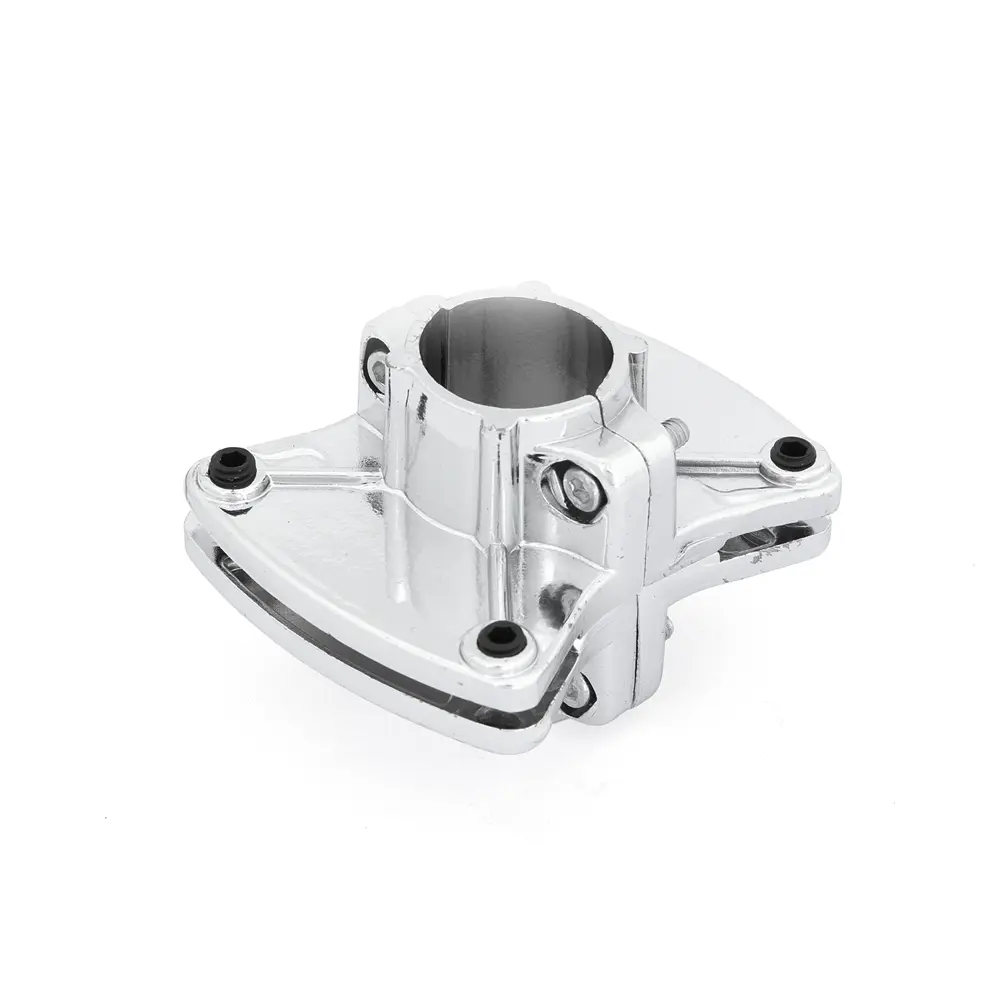 Держатель панели ⌀25 горизонтальный двусторонний хром Santreyd STLM-2108266