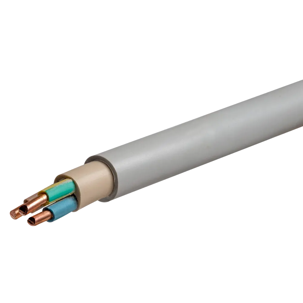 Кабель Electraline NYM 3х4, на отрез, ГОСТ STLM-2037486