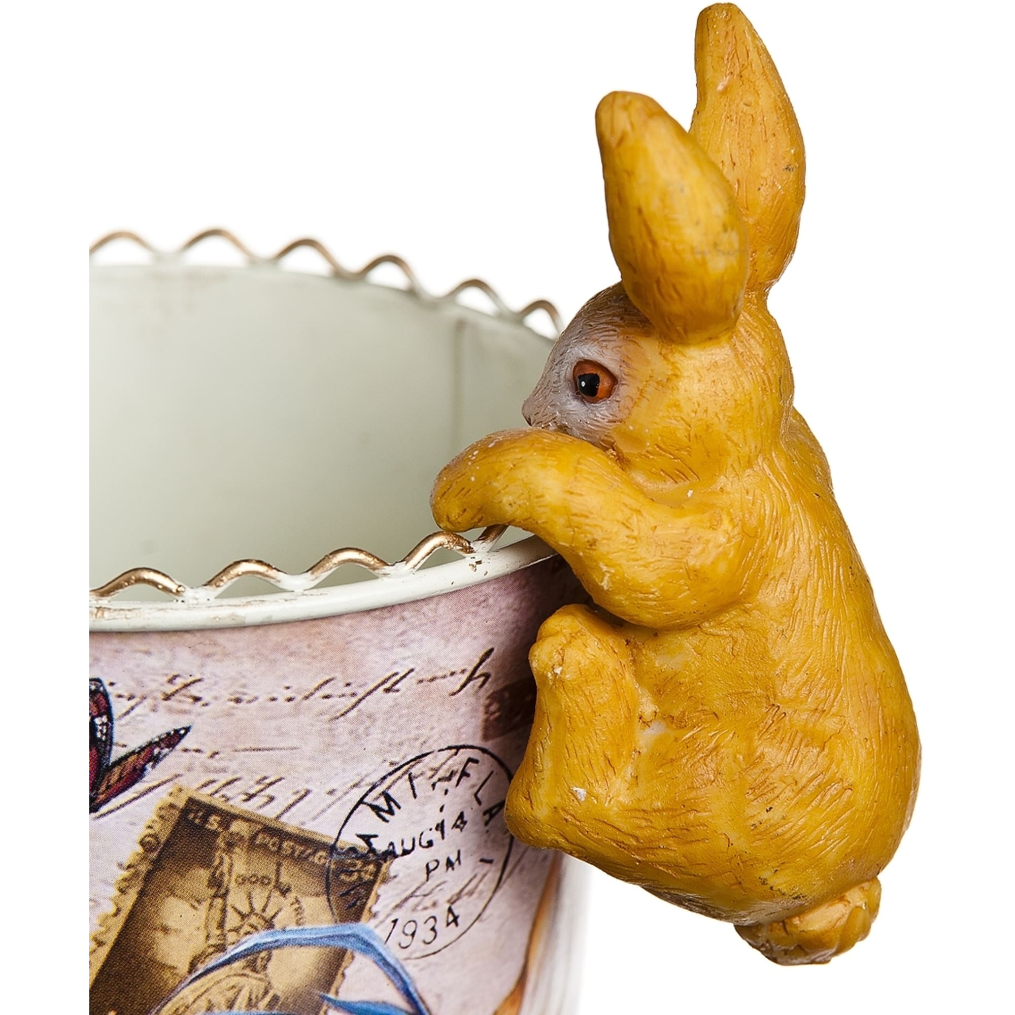 82605606 Фигура для горшка «Заяц/белка/енот» высота 8 см Santreyd  - Вид №6