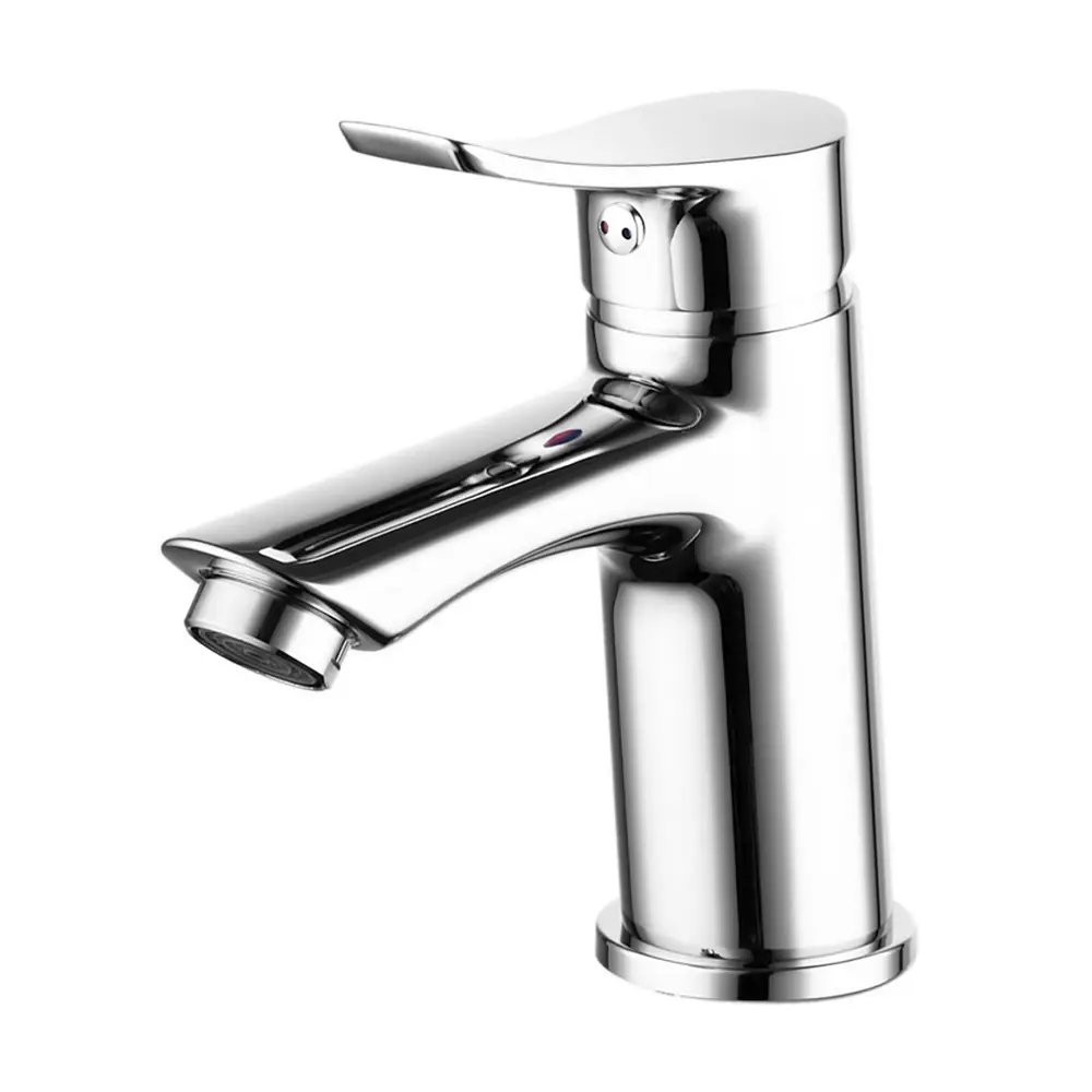 IDDIS Shape - смеситель для раковины с изогнутой ручкой и хромированным покрытием 86588916 STLM-1584934