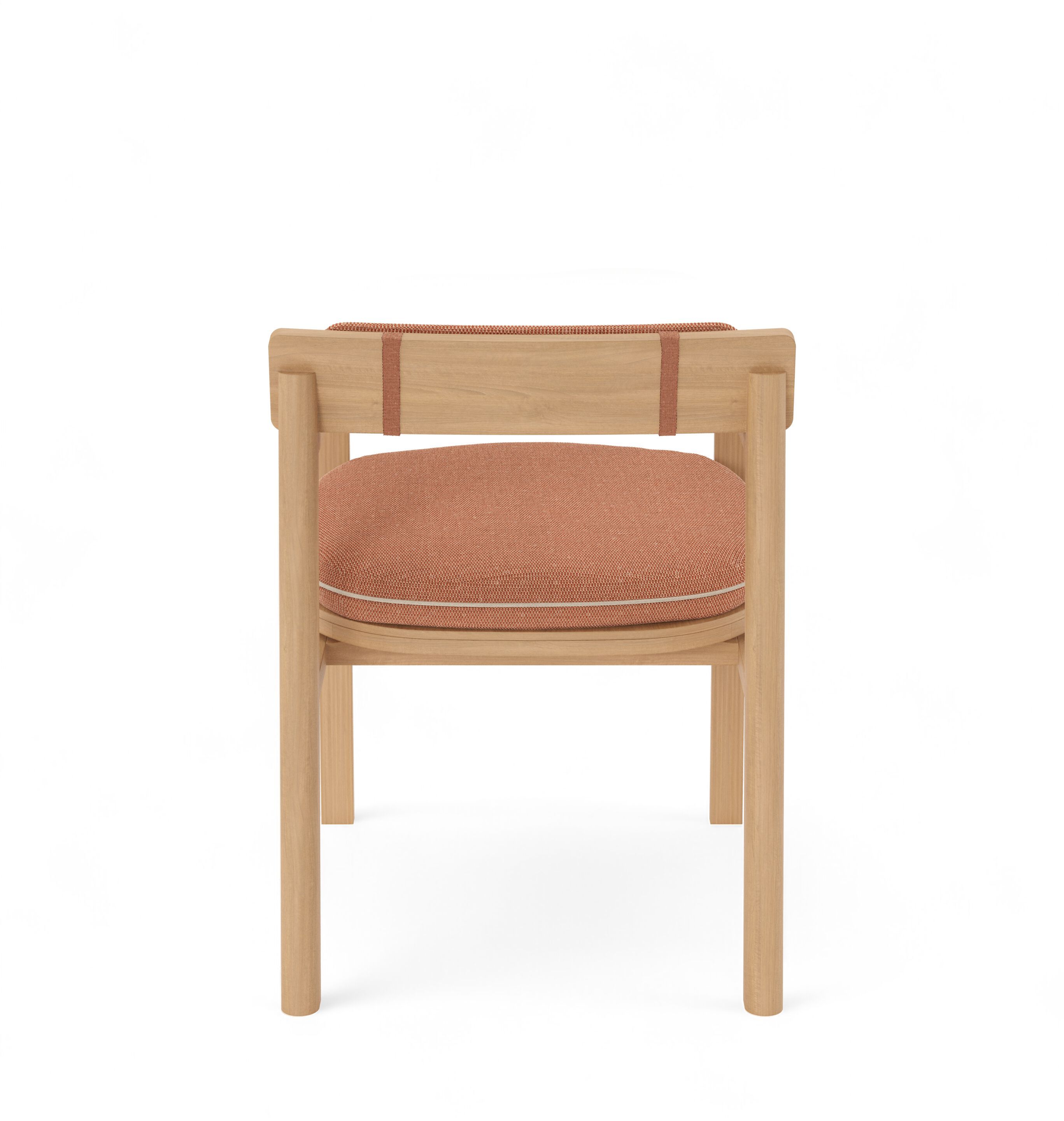 Садовый стул из тикового дерева с подушками Sunbrella FJAKA Oaza ARCH-00112850 - Вид №3