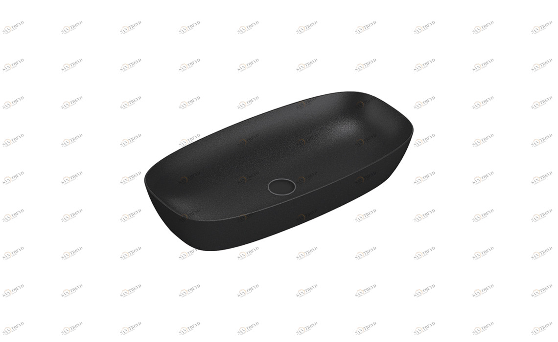 180APGRLXNS Накладная раковина на столешницу  овальная CERAMICA CATALANO Colori