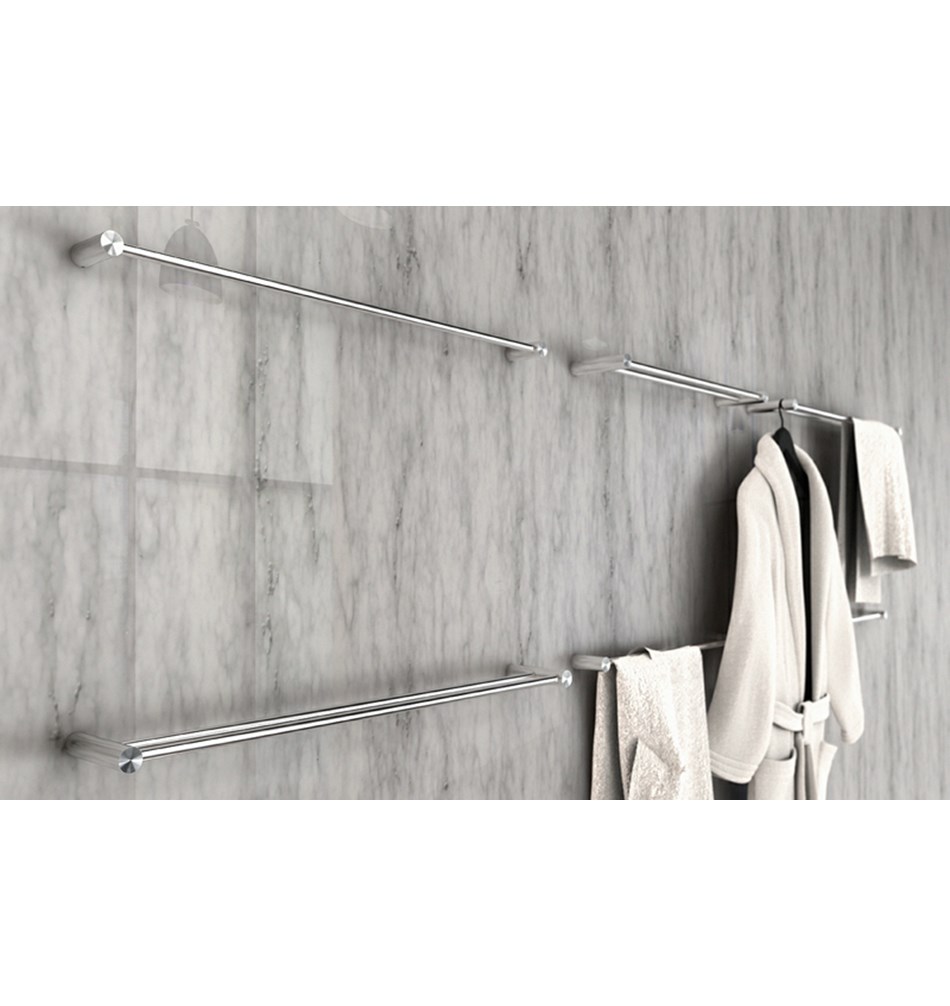 FROST Держатель для полотенца 4, 60cm » полированный. Нержавеющая сталь Полированный O1916-2  - Вид №1
