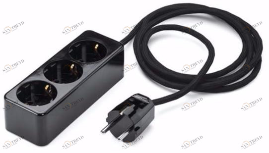 THPG Мобильная электрическая розетка на 3 модуля  100339 