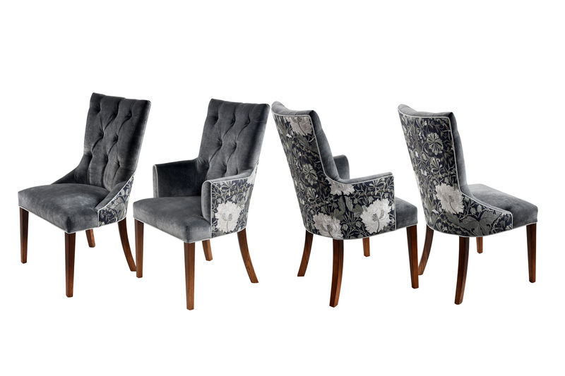 Petersham стулья - Набор из 8 сторон и 2 подлокотников ijlbrown 