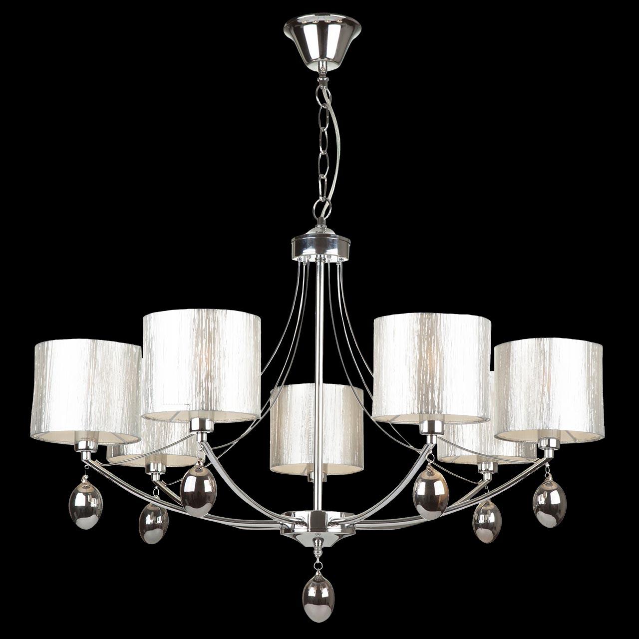 Подвесная люстра Freya Silinda FR5026PL-07CH FREYA SILINDA 279388 Серебро  - Вид №2