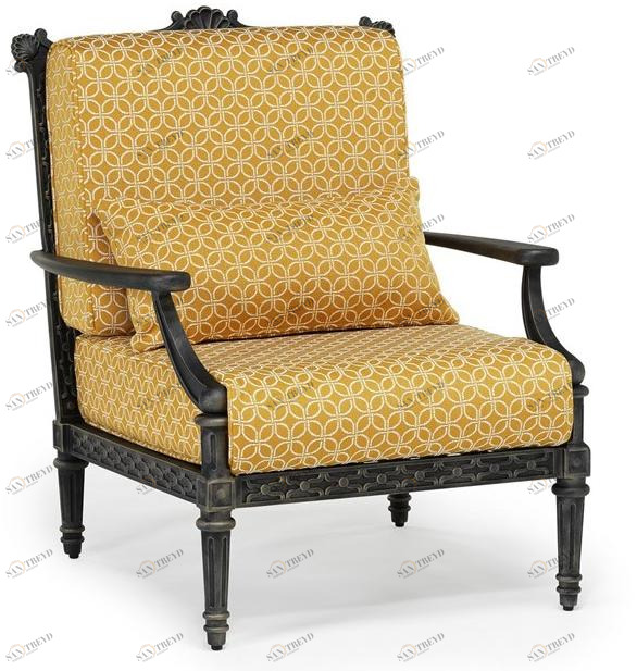 Oxley's Furniture Садовое кресло из алюминия с подлокотниками Grande Grlc