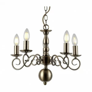 Подвесная люстра Arte Lamp A1129LM-5AB ARTE LAMP ДИЗАЙНЕРСКИЕ 187632 Бронза