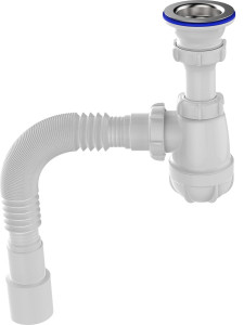 90674115 Сифон для умывальника S0115-35-MR 1 1/2"х40 мм STLM-0332925 AQUANT