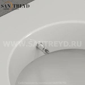 920701 Излив биде ориентируемый для унитазов, цвет Kerasan ACCESSORIES Италия