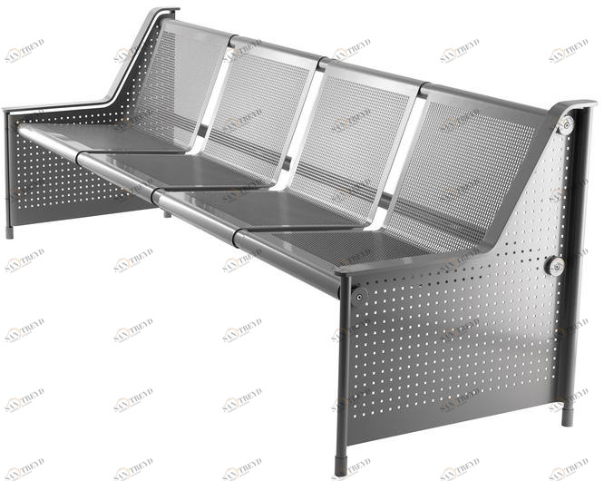 rosconi Скамья из металла со спинкой Jett sun-id-1413455