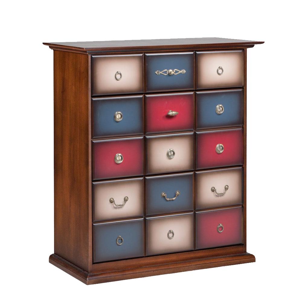 11438 Тумба Пандора 3 Орех Mix BOGACHO 4627138238851