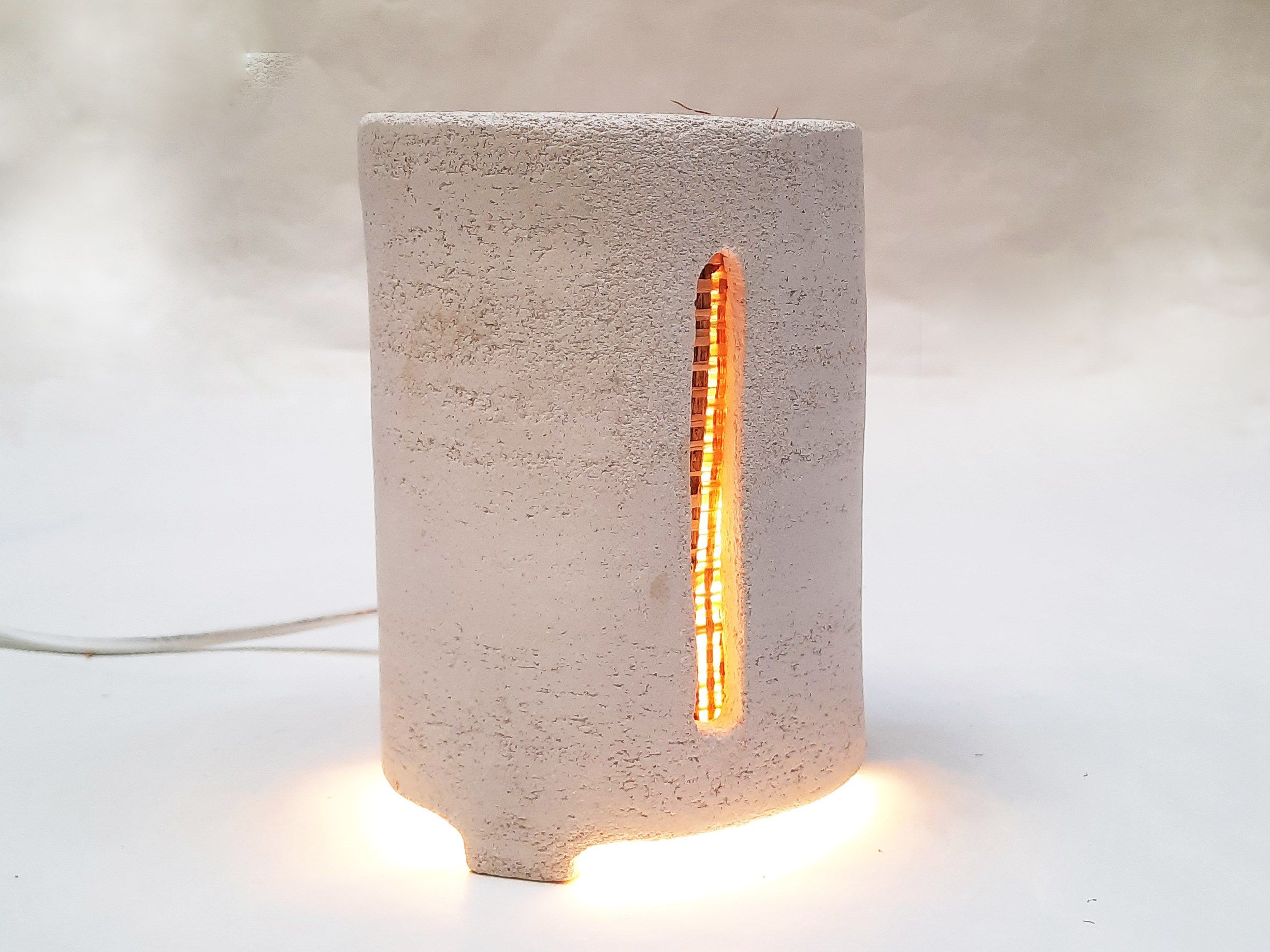 Керамическая настольная лампа ручной работы ICI ET LÀ керамическое освещение ARCH-00069491 - Вид №2