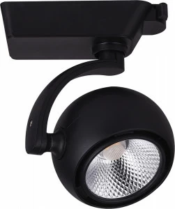 Светильник трековый светодиодный угол освещения 35° на шинопровод 17 см черный 4000K AL109 32457 FERON  00-3955580 Черный