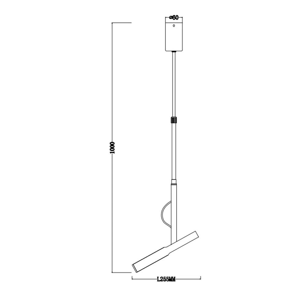 Светильник подвесной светодиодный Escada Twig 10275/1 1 м² нейтральный белый свет цвет белый 89377575 STLM-2020863  - Вид №10