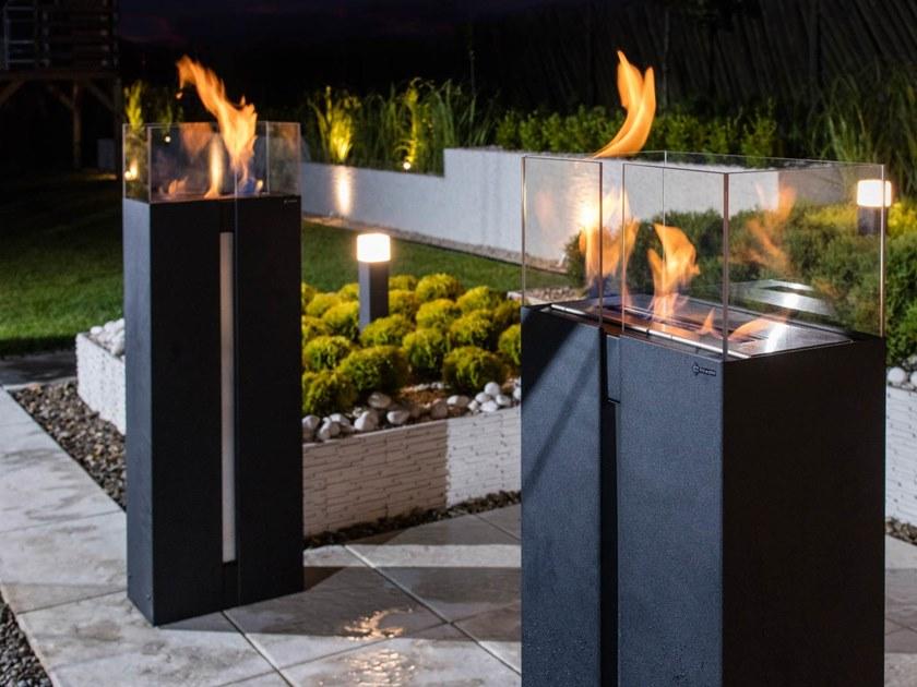 Kratki Отдельностоящий камин из стали и биоэтанольного стекла sun-id-1383766 - Вид №4