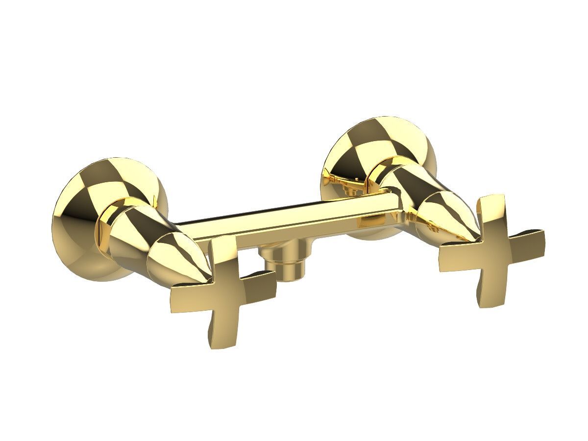 Настенный наружный смеситель для ванны Rubinetterie Frattini Lucrezia ARCH-00037206 - Вид №2