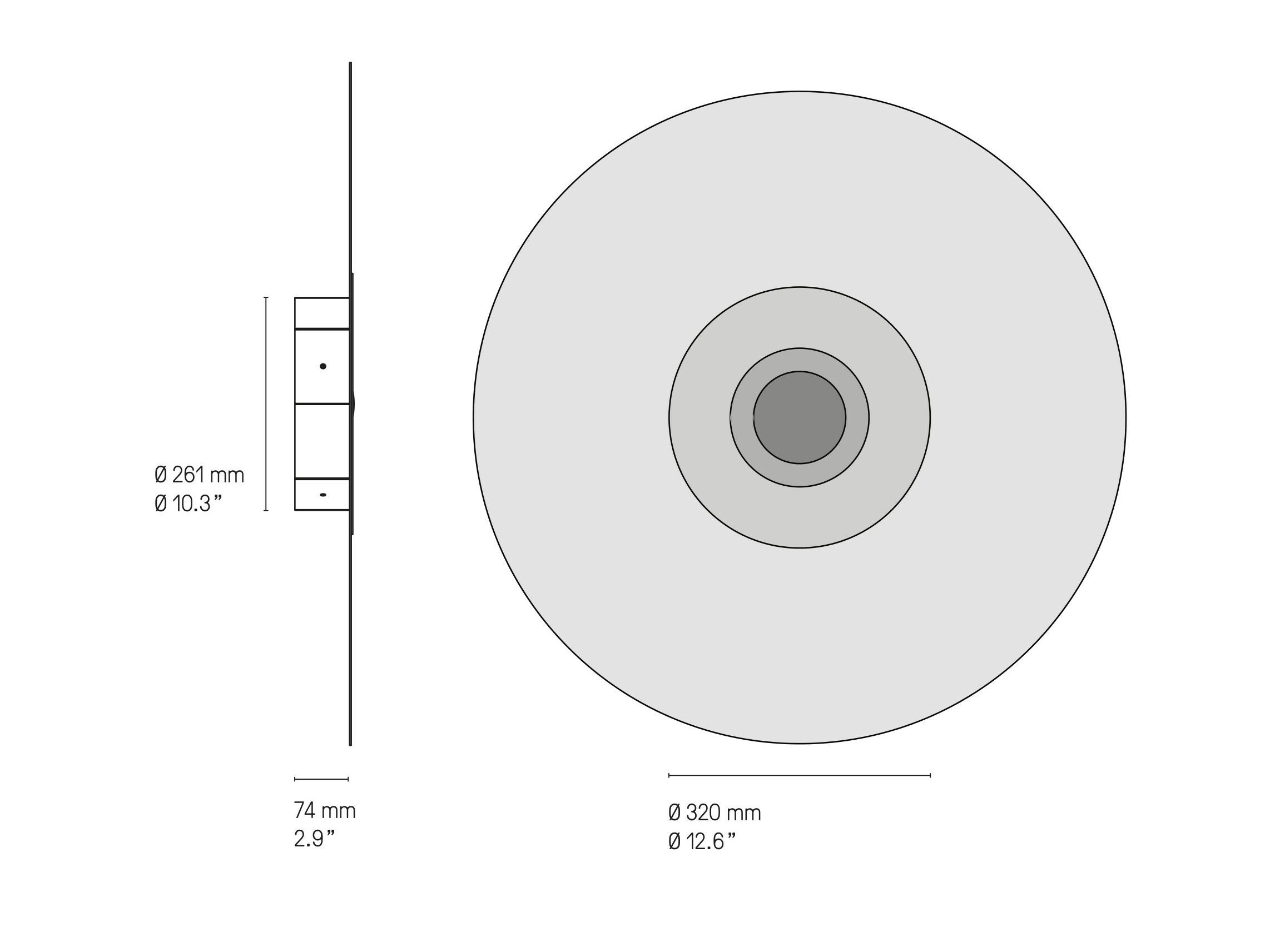 Латунный светодиодный настенный светильник CVL Luminaires Atmos ARCH-00024130 - Вид №5